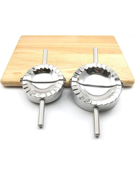 Molde de Ravioli KAYCROWN Acero Inoxidable 10.8 cm Molde de Ravioli KAYCROWN Acero Inoxidable 10.8 cm