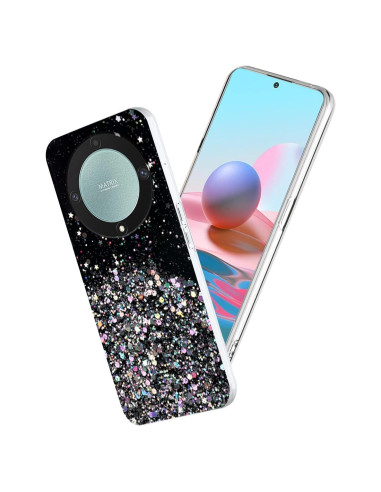 Funda Honor Magic 5 Lite Silicona Brillante Rosa Delgado