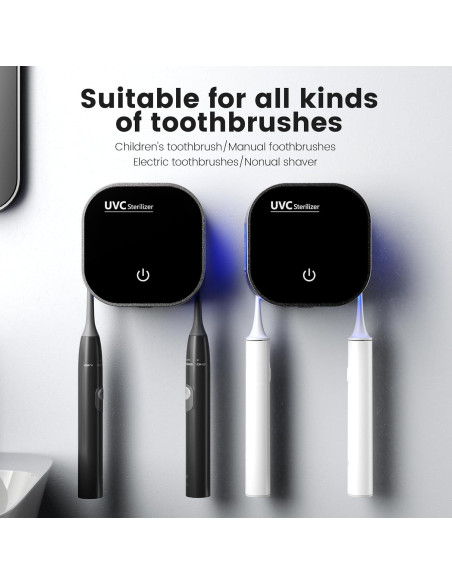 Soporte Limpiador de Cepillos de Dientes XiaoKJ RA-982 Soporte Limpiador de Cepillos de Dientes XiaoKJ RA-982