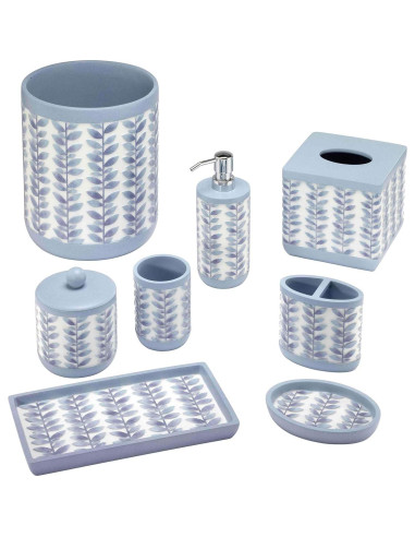 Juego de baño 2 piezas Avanti Linens Monterey Azul