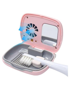 Estuche de Cepillo de Dientes Portátil Genérico con Secado LED