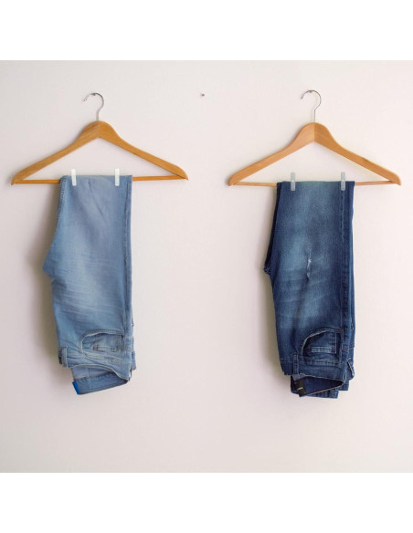 Pinzas de Ropa MEOVVZOO 16 Piezas Antideslizantes Gris Pinzas de Ropa MEOVVZOO 16 Piezas Antideslizantes Gris
