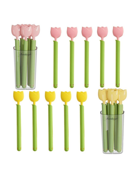 Clips de Sellado Magnético OULIGET Tulipán 10 Piezas Clips de Sellado Magnético OULIGET Tulipán 10 Piezas