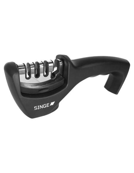 Afilador de Cuchillos y Tijeras Singe 4 en 1 Cerámica Acero Afilador de Cuchillos y Tijeras Singe 4 en 1 Cerámica Acero
