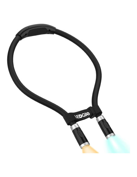 Luz de Lectura LEDGLE para el Cuello 3 Temperaturas 6 Brillos Luz de Lectura LEDGLE para el Cuello 3 Temperaturas 6 Brillos