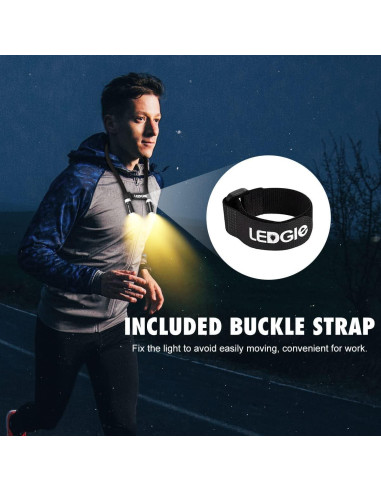 Luz de Lectura LEDGLE para el Cuello 3 Temperaturas 6 Brillos