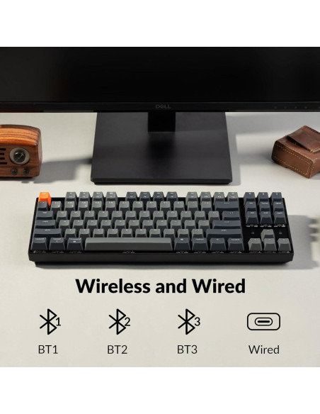 Teclado Mecánico Inalámbrico Keychron K8 Tenkeyless Bluetooth Teclado Mecánico Inalámbrico Keychron K8 Tenkeyless Bluetooth