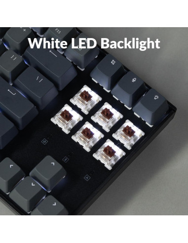 Teclado Mecánico Inalámbrico Keychron K8 Tenkeyless Bluetooth