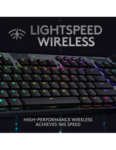 Teclado Mecánico Inalámbrico Logitech G915 TKL RGB