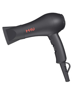 Secador de pelo de viaje mini 1000W cerámica iónica negro