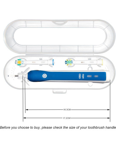 Funda de Viaje para Cepillo Eléctrico Oral-B Pro 21x7 cm