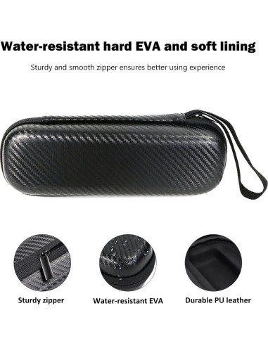Funda de viaje ProCase para cepillos eléctricos - Negro