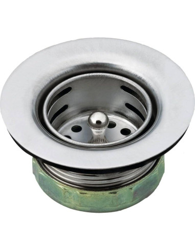 Filtro de desagüe Moen 22174 para fregadero 5,08 cm Acero Inoxidable