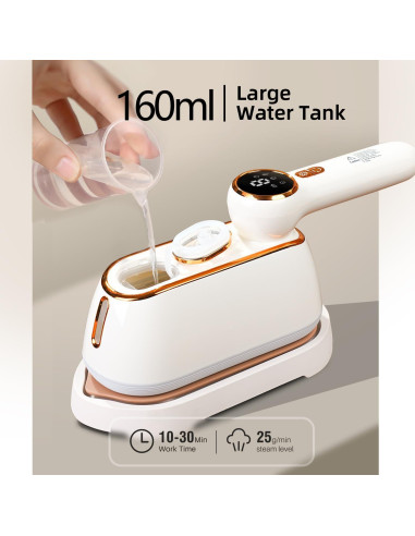 Plancha de Vapor de Mano Mafilise CS2370D 2 en 1 1200W