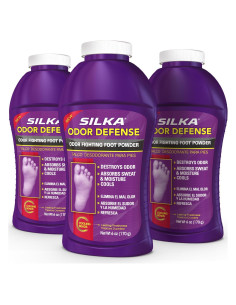 Polvo para Pies Silka Defensa 170 g - Eliminador de Olores