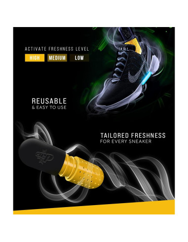 Desodorante para Zapatillas Crep Protect - Algodón Fresco (2 Pzs)