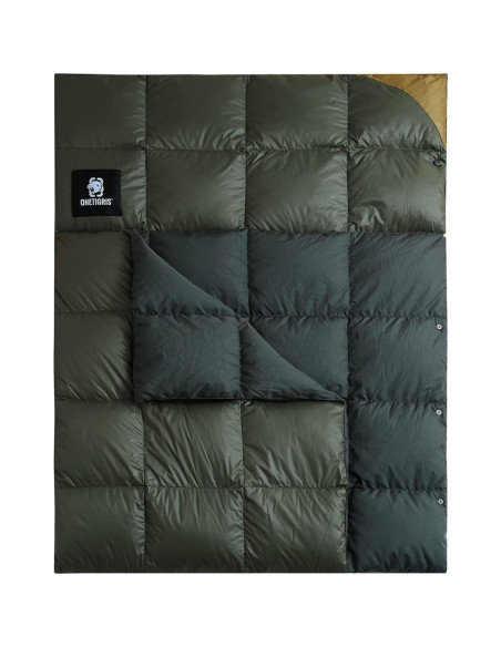 Manta de Camping OneTigris Down Verde Ranger 1 Persona 700g Manta de Camping OneTigris Down Verde Ranger 1 Persona 700g