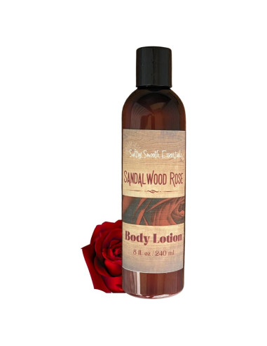 Loción Corporal SultrySmooth de Sándalo y Rosa 113 g