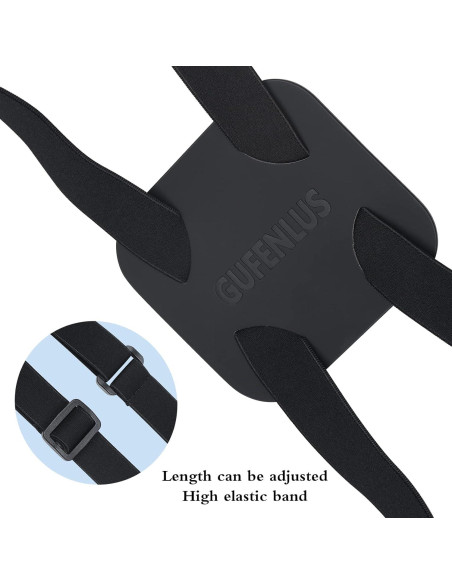 Correas de Equipaje Ajustables Gufenlus 2 Piezas Negro Correas de Equipaje Ajustables Gufenlus 2 Piezas Negro