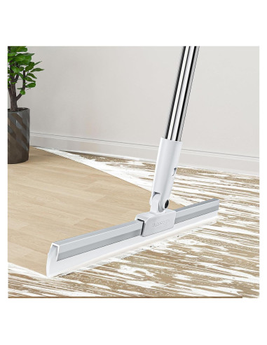 Escoba de goma JOYBOS 62 cm ajustable para limpieza