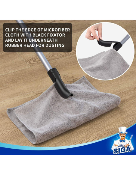 Escoba MR.SIGA para Pelo de Mascota con Limpiaparabrisas 3 en 1 Escoba MR.SIGA para Pelo de Mascota con Limpiaparabrisas 3 en 1