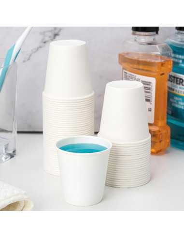 Vasos de Papel Desechables RACETOP 100 unidades 3 oz