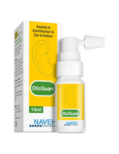 Otic Guard Naveh Pharma - Gotas Naturales para Oídos 14.79 ml