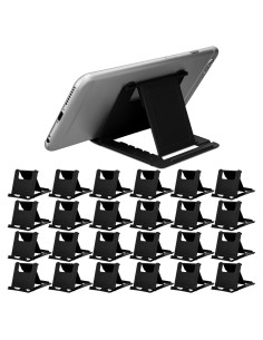 Soporte Plegable para Teléfono Móvil Macarrie 24 Pcs Negro