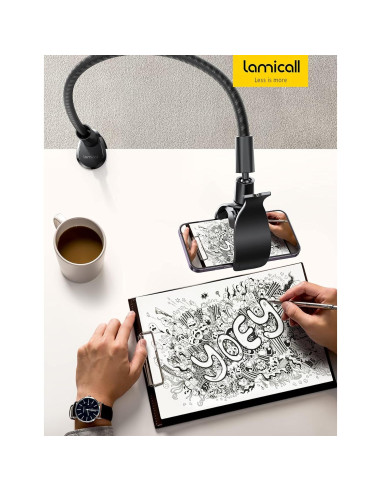 Soporte para Teléfono Lamicall Gooseneck 96,5 cm Flexible