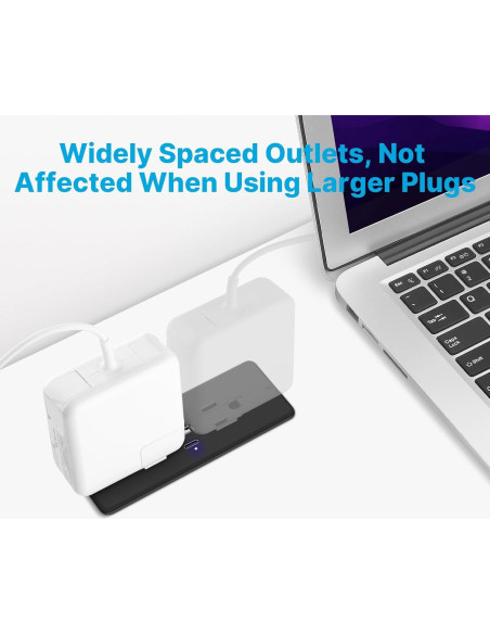Toma de Corriente Empotrada CCCEI con USB-C 20W 6FT Toma de Corriente Empotrada CCCEI con USB-C 20W 6FT