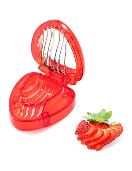 Cortador de Frutas y Huevos Duros Haipink Acero Inoxidable Cortador de Frutas y Huevos Duros Haipink Acero Inoxidable