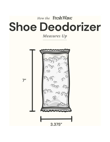 Desodorante de Zapatos Fresh Wave - Eliminador de Olores Natural