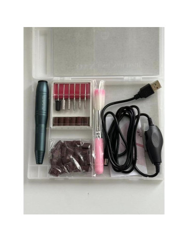 Taladro de Uñas Eléctrico OVX 20000RPM Portátil Gris