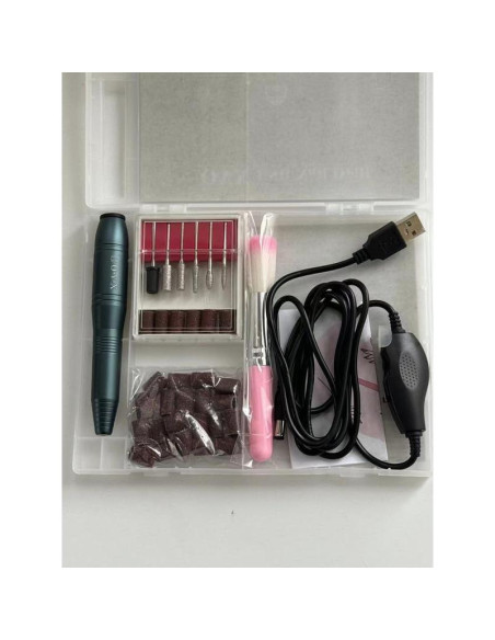 Taladro de Uñas Eléctrico OVX 20000RPM Portátil Gris Taladro de Uñas Eléctrico OVX 20000RPM Portátil Gris
