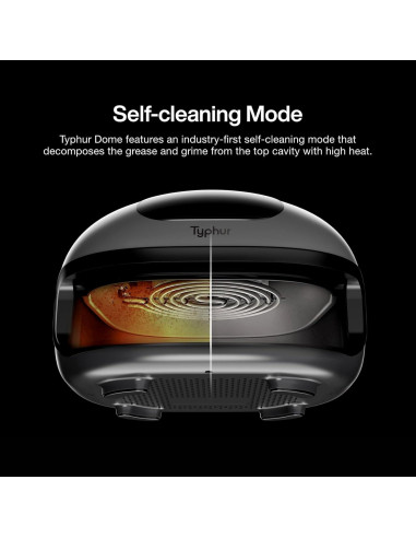 Freidora de Aire Typhur Dome 2 Digital 5.6L Autolimpiante