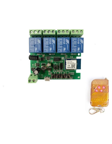 Interruptor Inteligente WIFI MHCOZY 10A Control Remoto Voz