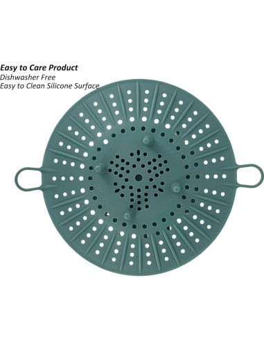 Cesta de Vapor de Silicona Cozymomdeco 25,4 cm Menta