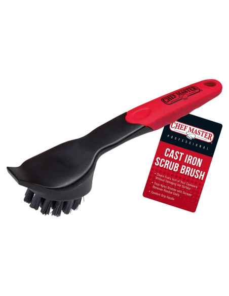 Cepillo de limpieza Chef Master 90058 para hierro fundido Cepillo de limpieza Chef Master 90058 para hierro fundido