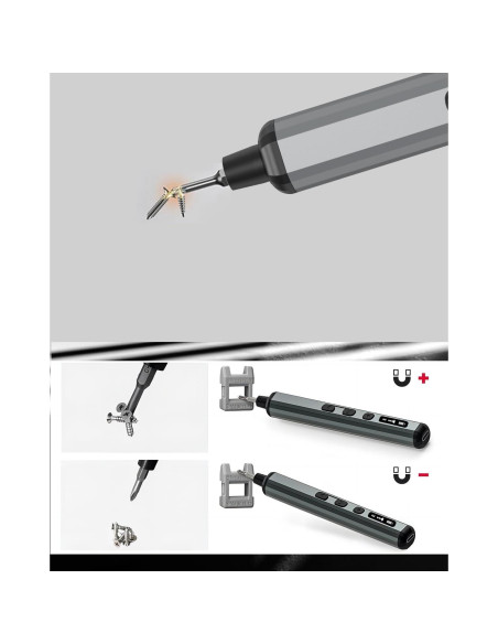 Juego de destornilladores eléctricos 68 piezas MMYMULIKE Juego de destornilladores eléctricos 68 piezas MMYMULIKE