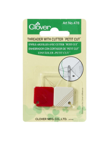 Enhebrador y Cortador Clover Petit Cut 478 - Compacto