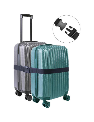 Correas de Equipaje ZYTONGMAO Ajustables 3 Piezas Nylon