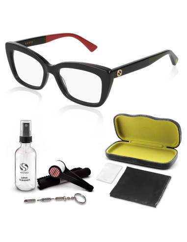 Gafas de Sol Gucci GG0165ON Ojo de Gato Mujer Negro 51mm