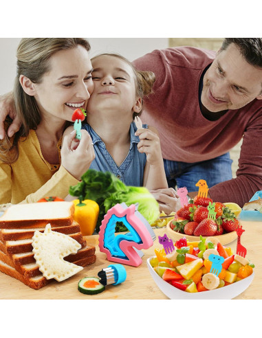 Juego de Cortadores y Selladores de Sándwich MUYIYAMEI 4 Piezas