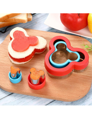 Juego de Cortadores de Galletas Minnie Elfkitwang - Acero Inoxidable