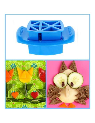 Juego de 3 Cortadores de Comida FunBites - Formas Divertidas