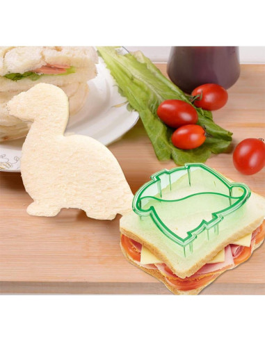 Juego de Cortadores de Sándwich IELEK para Niños 10 Piezas