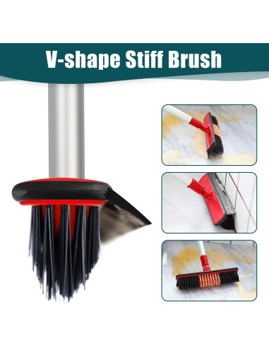 Escoba de Silicona BURFERLY Magic Air Rojo para Suelos