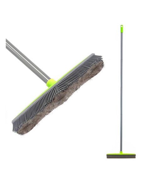 Escoba de Empuje LandHope LH034 con Mango Ajustable 149 cm Escoba de Empuje LandHope LH034 con Mango Ajustable 149 cm