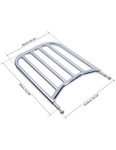 Soporte de Respaldo Sissy Bar TCMT para Indian 2017-2024 Soporte de Respaldo Sissy Bar TCMT para Indian 2017-2024