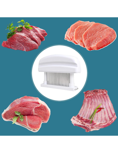 Ablandador de Carne WYDDDARY 48 Agujas Acero Inoxidable Ablandador de Carne WYDDDARY 48 Agujas Acero Inoxidable